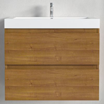 Meuble de salle de bain LOMAZOO Monaco chêne chaud - 60cm