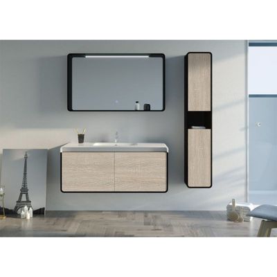 Meuble de salle de bain LUMARZO 1200SC-N