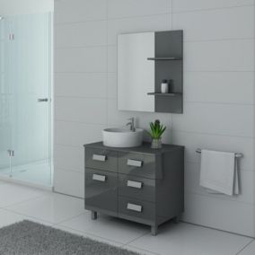 Meuble de salle de bain MILAN Gris Taupe