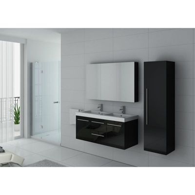 Meuble de salle de bain PALERME Noir