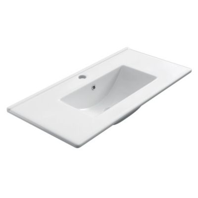 Meuble de salle de bain simple vasque - 3 tiroirs - PALMA et miroir rond Led SOLEN - ciment (gris) - 70cm