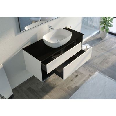 Meuble de salle de bain SORIANO Blanc