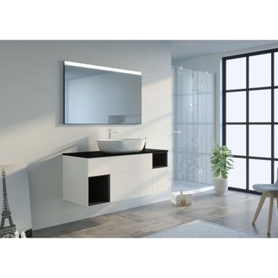 Meuble de salle de bain SORIANO Blanc