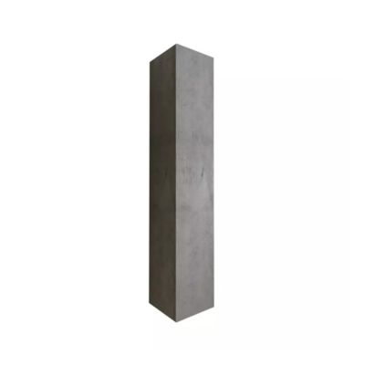 Meuble de salle de bain suspendu, 1porte, collection BURA. Coloris béton