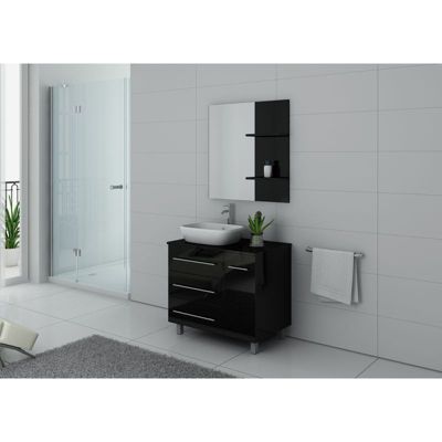 Meuble de salle de bain TOSCANE Noir