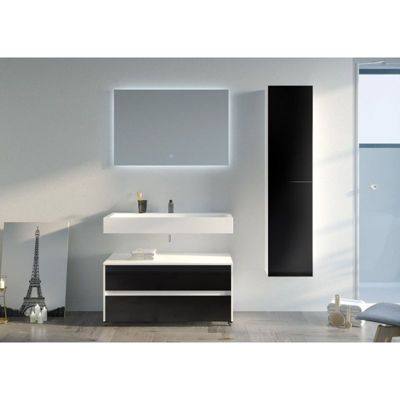 Meuble de salle de bain VISENZA 1000 Noir
