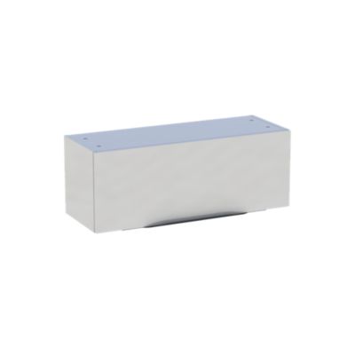 Meuble de salle de bains haut blanc mat l.80 x H.30 x P.30 cm, Pamili