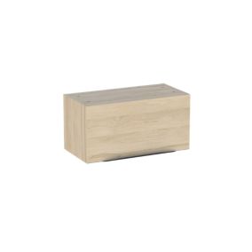 Meuble de salle de bains haut effet bois l.60 x H.30 x P.30 cm, Pamili