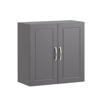 Meuble Haut Armoire de Toilettes Salle de Bain Suspendue, 2 Portes, FRG231-DG, SoBuy