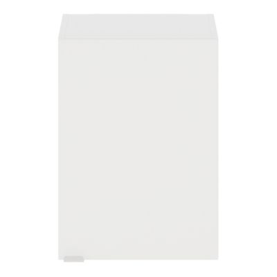 Meuble haut de cuisine 1 porte blanc l.40 x H.55 cm Izee