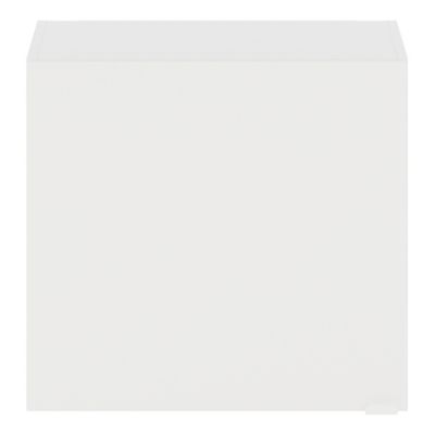 Meuble haut de cuisine 1 porte blanc l.60 x H.55 cm Izee