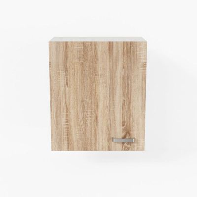 Meuble haut de cuisine - 60 cm - Caisson coloris Lino