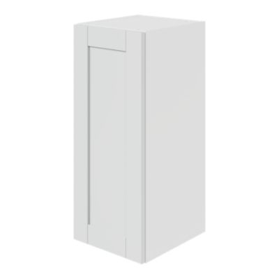 Meuble haut de cuisine avec 1 porte GoodHome Ash gris mat L. 30 x H. 72 cm