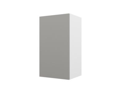 Meuble haut de cuisine avec 1 porte GoodHome Stevia gris mat L. 40 x H. 72 cm