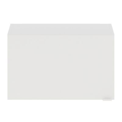 Meuble haut de cuisine pour hotte 1 porte blanc l.60 x H.38 cm Izee