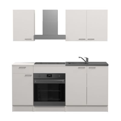 Meuble haut de cuisine Primalight 1 porte L. 40 cm blanc