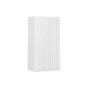 Meuble haut de salle de bain suspendue NOVA BLANC 30 x 57 cm
