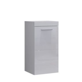 Meuble haut - Mélaminé - Blanc - 35 - 68 - 33 cm