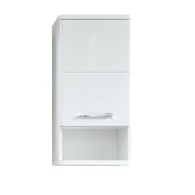 Meuble haut - Mélaminé - Blanc - 37 - 76 - 28 cm