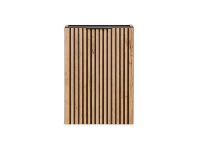 Meuble lave main à suspendre XILO NOIR CHÊNE 40 cm