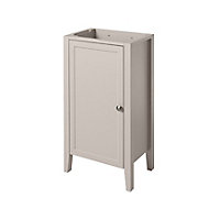 Meuble lave mains à poser GoodHome Perma taupe 44 cm