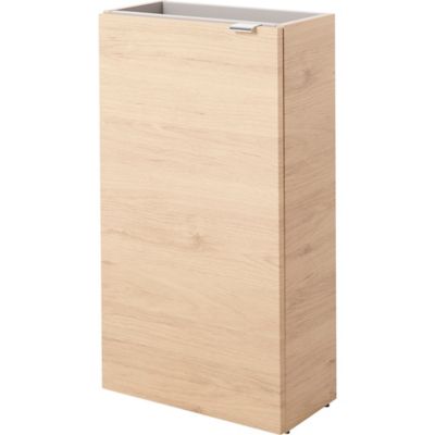 Meuble lave mains à poser l.44 x H.79 x P.23 cm, effet chêne, GoodHome Imandra