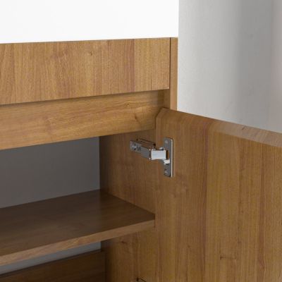 Meuble lave-mains chêne chaud LOMAZOO Ibiza - 40cm