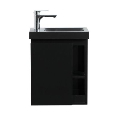 Meuble lave-mains HAMPTON Noir