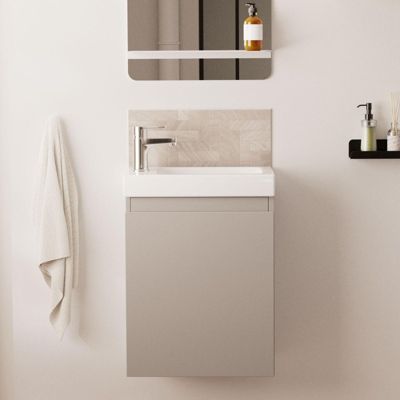 Meuble lave-mains LISA suspendu 41 cm