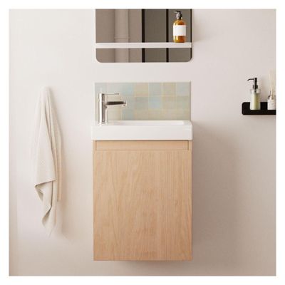 Meuble lave-mains LISA suspendu 41 cm