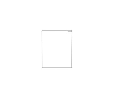 Meuble lave mains suspendu l.44 x H.55 x P.23 cm, effet chêne, GoodHome Imandra