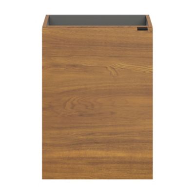 Meuble lave mains suspendu l.44 x H.55 x P.23 cm, effet noyer, GoodHome Imandra