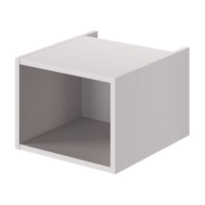 Meuble ouvert l.40 x H.30 x P.45 cm beige cachemire Kentia