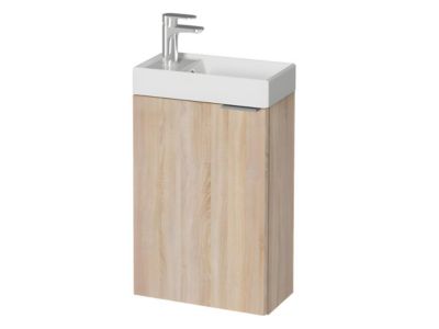 Meuble pour lave main  - 40 cm - Chêne - TAHO