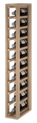 Meuble Range Bouteille de vin Série Godello en Chêne massif 10 bouteilles