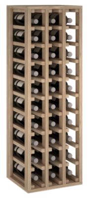 Meuble Range Bouteille de vin Série Godello en Chêne massif 30 bouteilles