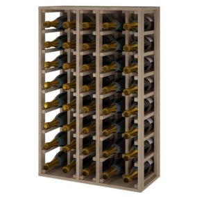 Meuble Range Bouteille de vin Série Godello en Chêne massif 40 magnums