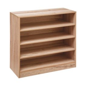 Meuble range-chaussures x12 Effet bois naturel - 5Five