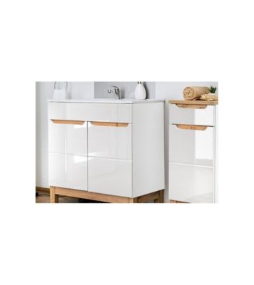 Meuble salle de bain BUENO blanc