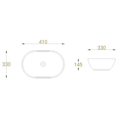 Meuble simple vasque 80cm 2 niches Éros Noir