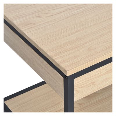 Meuble simple vasque décor chêne 50 cm NOTTO