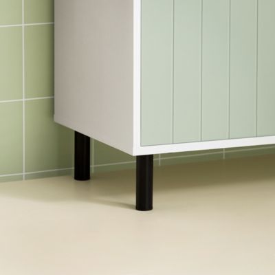 Meuble sous Lavabo Salle de Bain, Meuble sous Vasque avec 2 Portes,  SoBuy, BZR139-GR