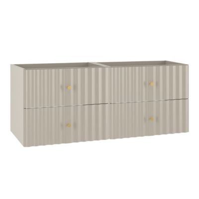 Meuble sous-vasque 120cm Izae Cachemire