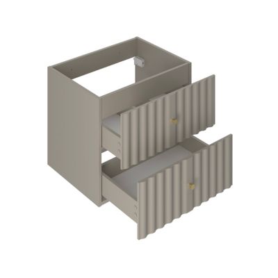 Meuble sous-vasque 120cm Izae Cachemire