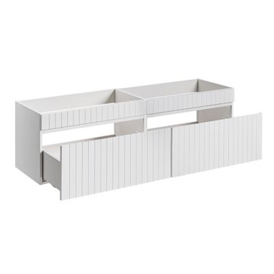 Meuble sous-vasque 160cm Zelie Blanc