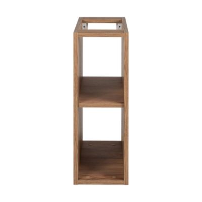 Meuble sous vasque à 4 portes FLOW CHÊNE 160 cm avec 2 x l'étagères - extensions et plan