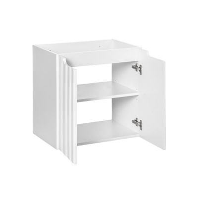 Meuble sous-vasque 60cm 2 portes Riva Blanc