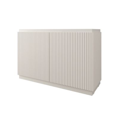 Meuble sous vasque à suspendre l.120 x H.78 x P.44 cm blanc mat Monolite