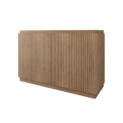Meuble sous vasque à suspendre l.120 x H.78 x P.44 cm effet chêne Monolite