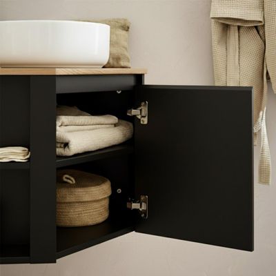 Meuble sous vasque d'angle SORRENTO | Castorama
